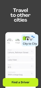 城际出行界面：选 City to City 后发请求